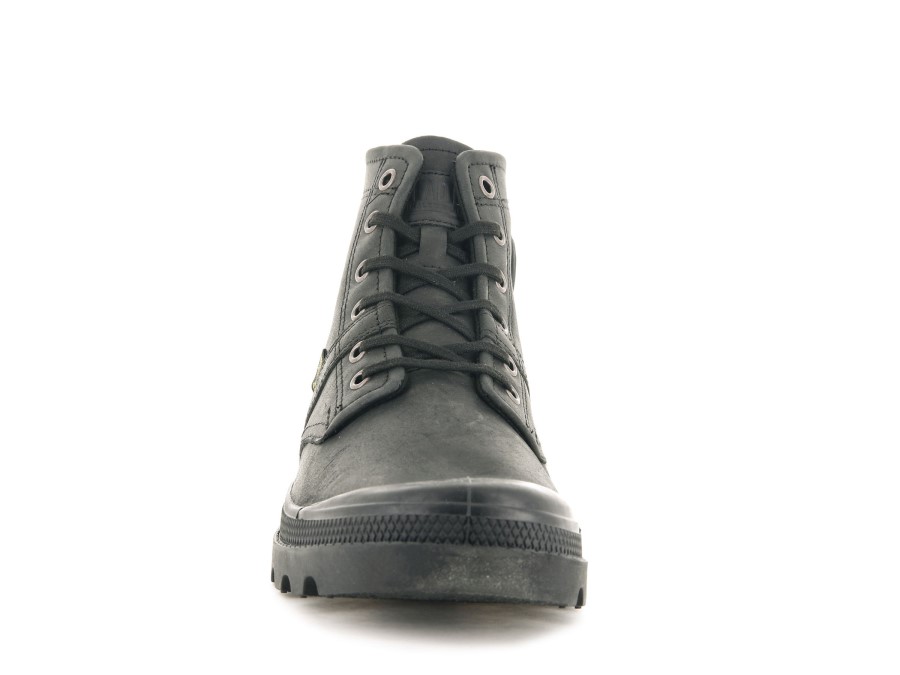 Black Pallabrousse 75Th Leather Palladium