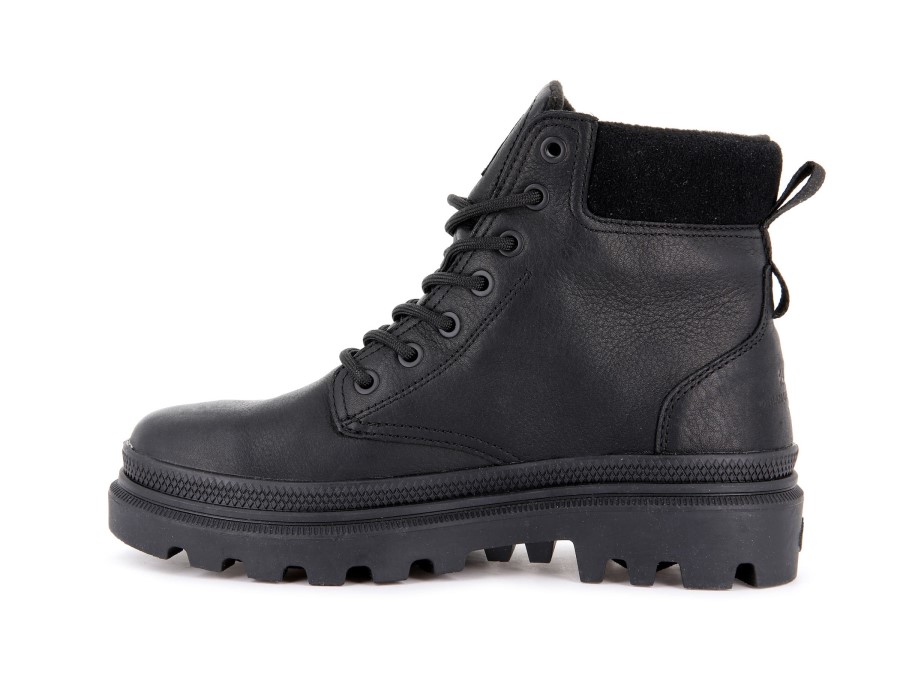 Black Pallatrooper Sc Wp Palladium