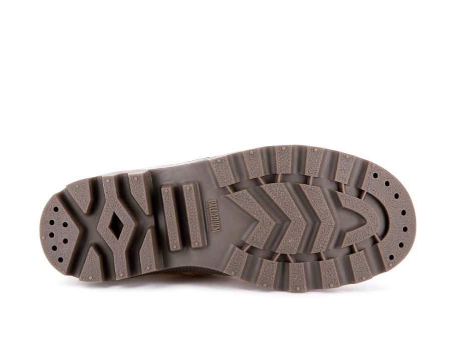 Mahogany Pallabrousse Hi Waterproof Palladium