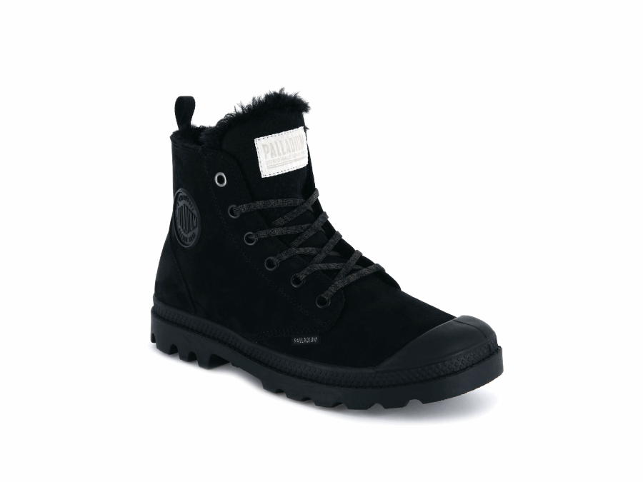 Palladium Black Pampa Hi Zip Wl