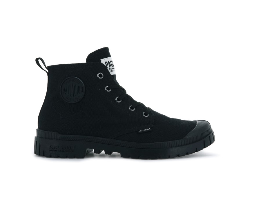 Palladium Black Pampa Sp20 Hi Canvas
