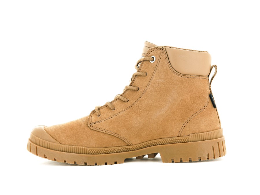 Palladium Mahogany Sp20 Cuff Leather Waterproof