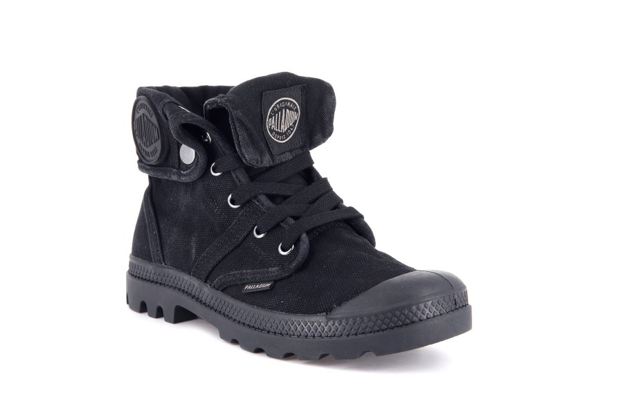 Palladium Womens Pallabrousse Baggy Black-Metal