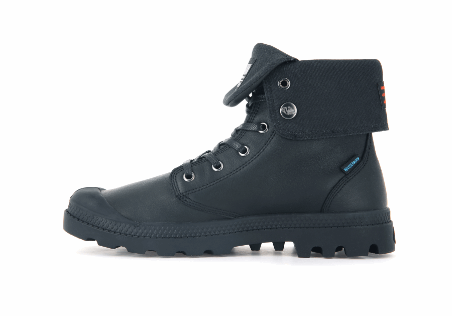 Palladium Baggy Leather Ess Wp Black
