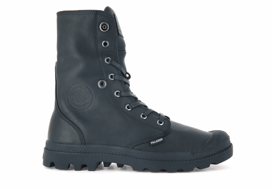 Palladium Baggy Leather Ess Wp Black