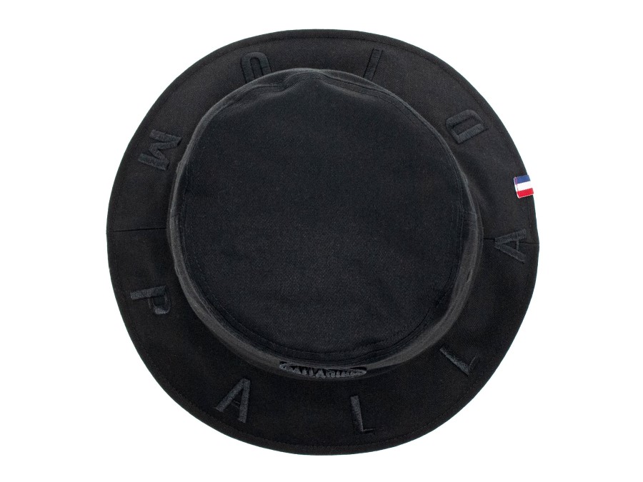 Palladium Bucket Hat Logo Edge Black