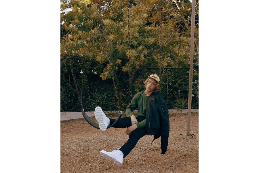 Palladium Mens City Flight Jacket Black