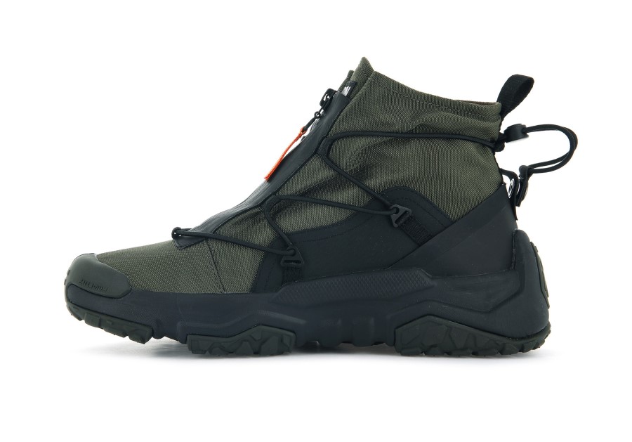 Palladium Off-Grid Hi Zip Waterproof Olive Night