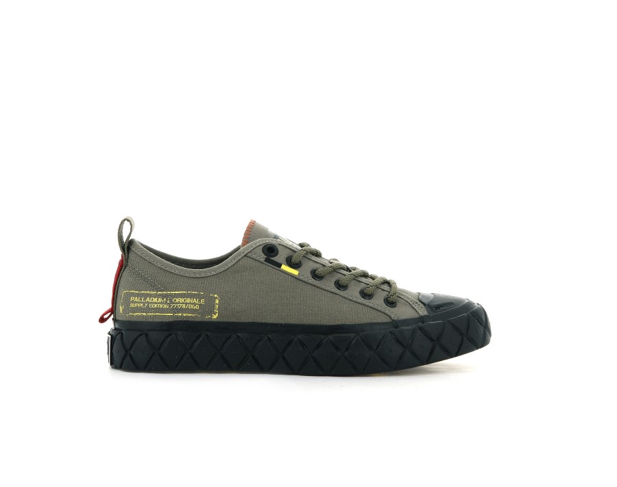 Palladium Palla Ace Supply Lo Dusky Green