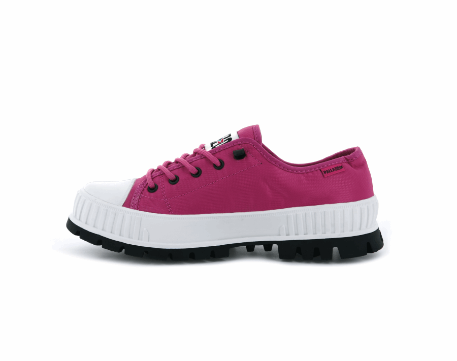 Palladium Pallashock Low By Kenzo Pink