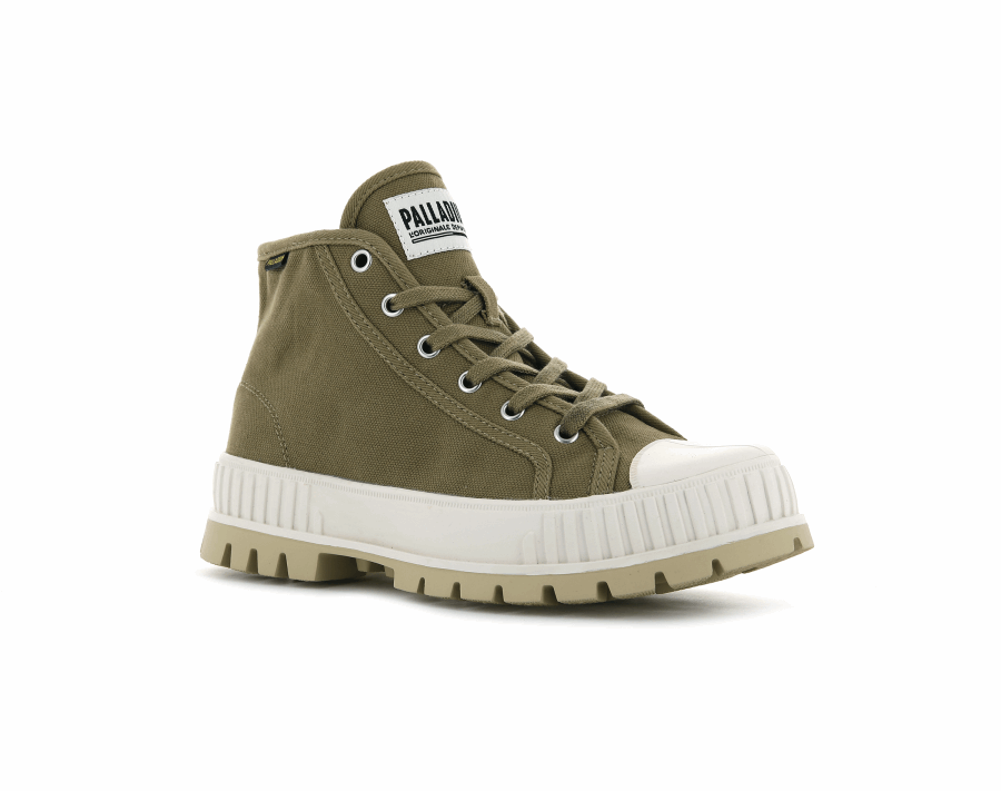 Palladium Pallashock Mid Og Olive