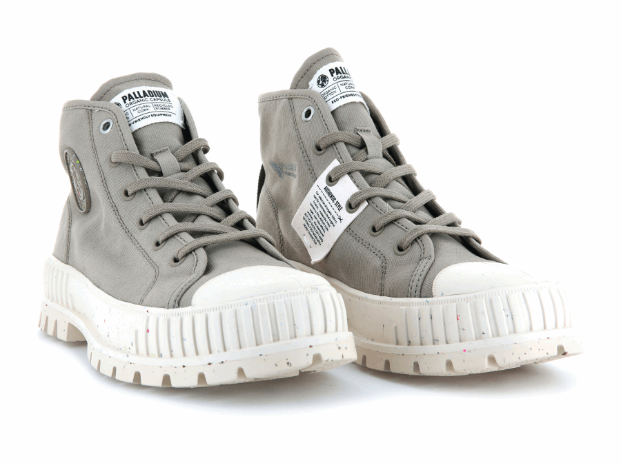 Palladium Pallashock Mid Organic Dune