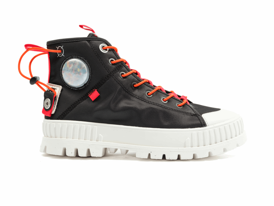 Palladium Pallashock Mid Ticket To Earth Black