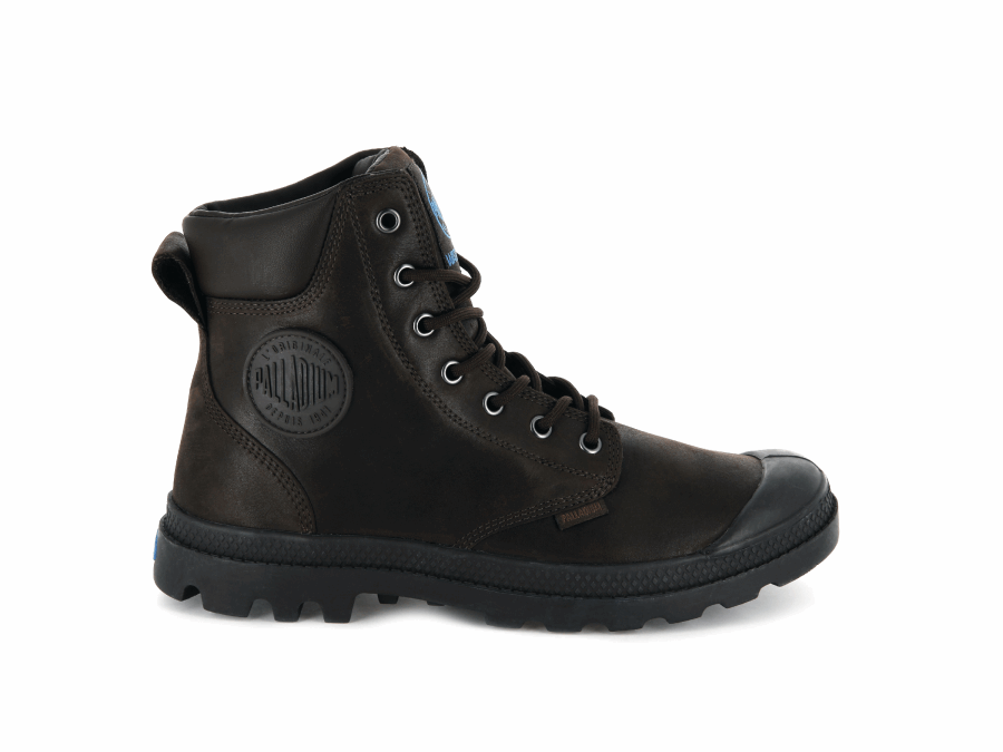 Palladium Pampa Cuff Wp Lux Chocolate