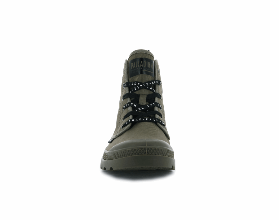 Palladium Pampa Hi Future Dusky Green