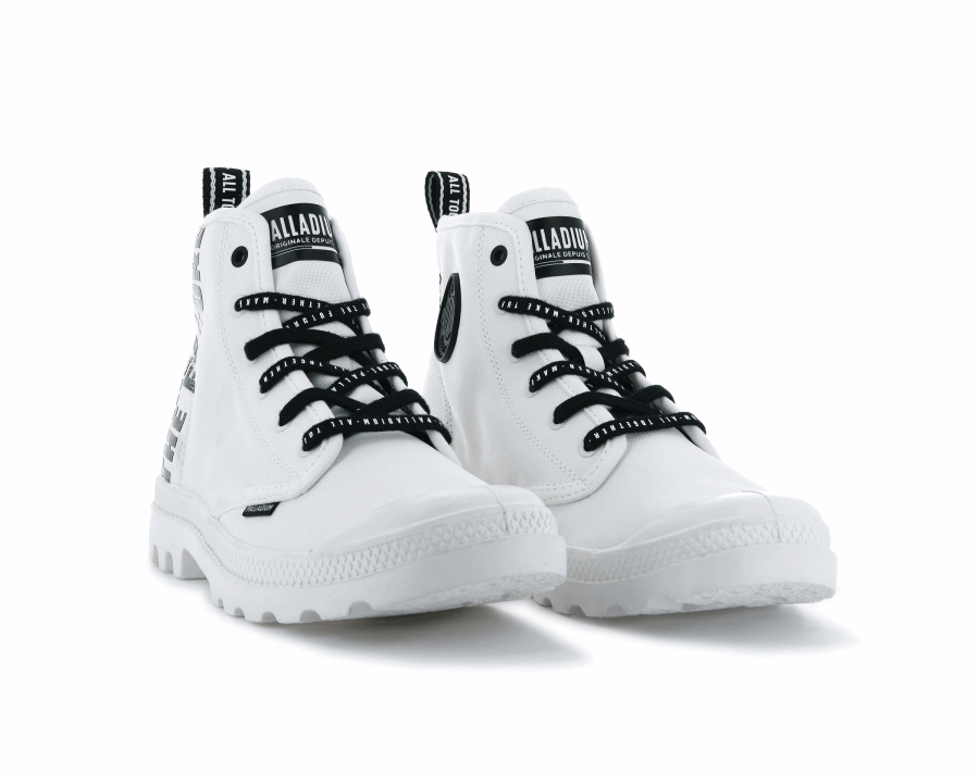 Palladium Pampa Hi Future White