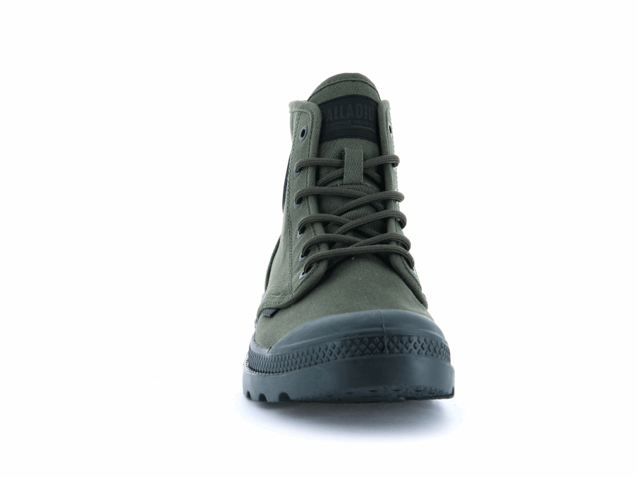 Palladium Pampa Hi Htg Supply Olive Night