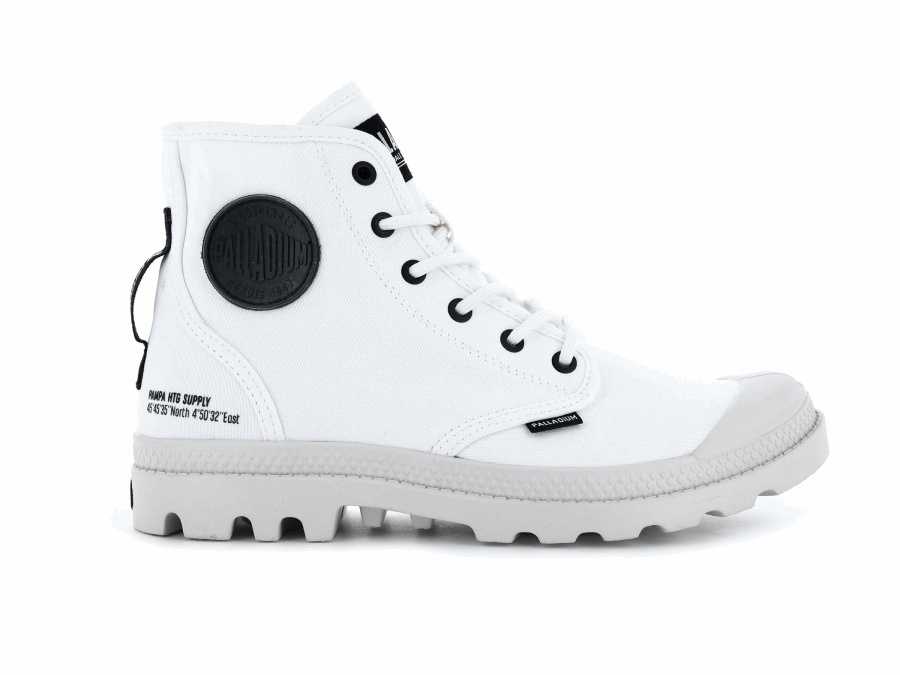 Palladium Pampa Hi Htg Supply Star White