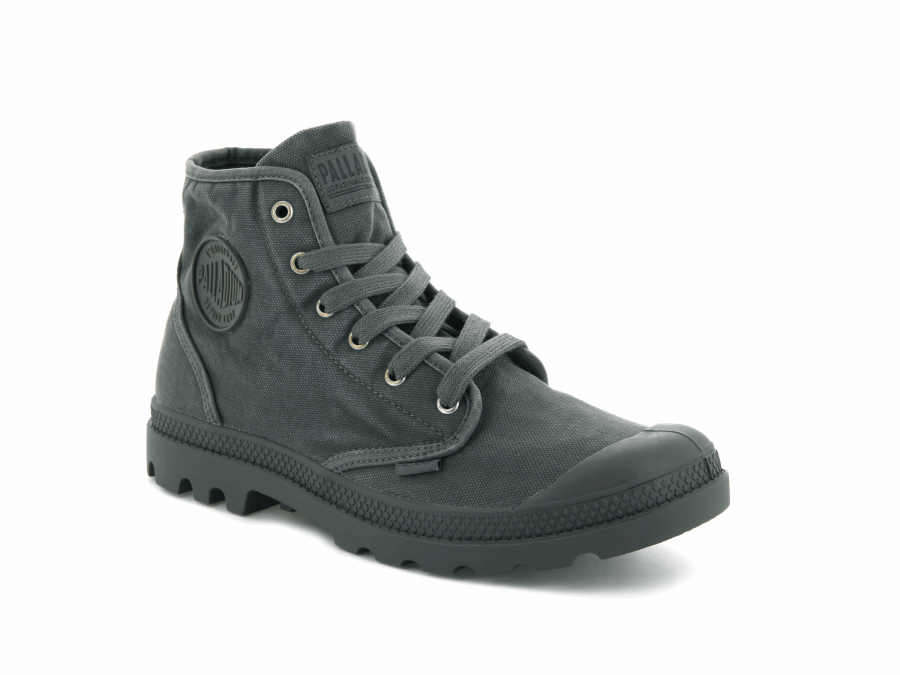 Palladium Pampa Hi Metal Black