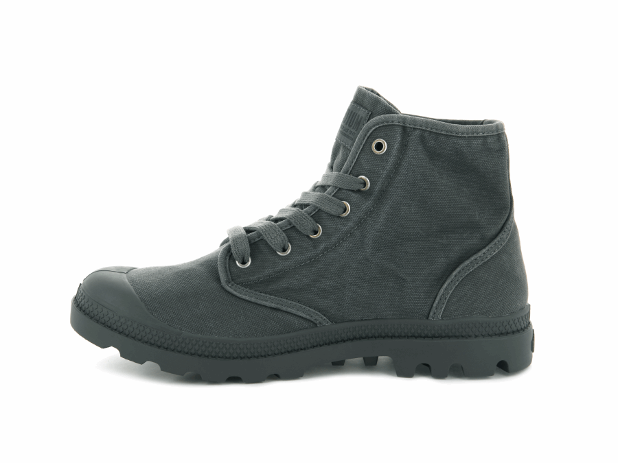 Palladium Pampa Hi Metal Black
