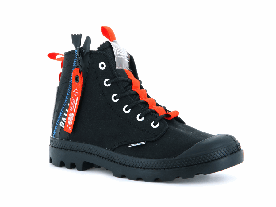 Palladium Pampa Hi Ticket To Earth Black