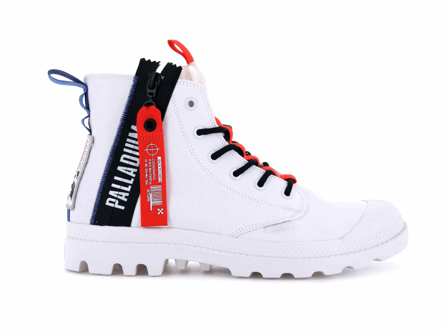 Palladium Pampa Hi Ticket To Earth Star White