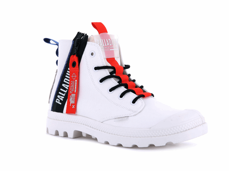 Palladium Pampa Hi Ticket To Earth Star White