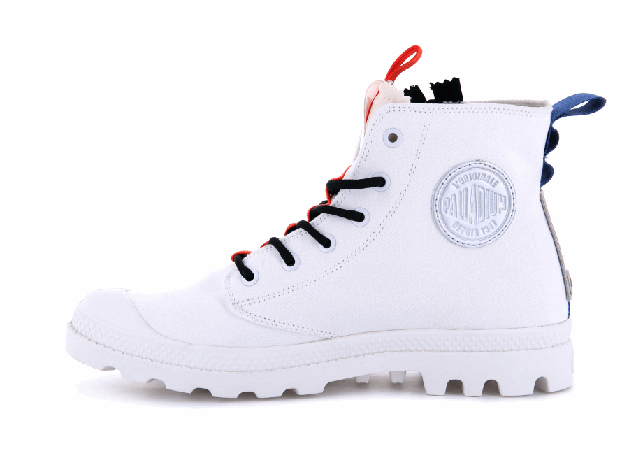 Palladium Pampa Hi Ticket To Earth Star White