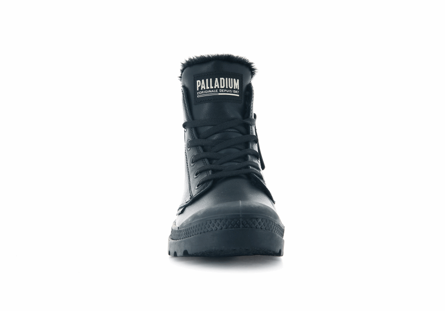 Palladium Pampa Hi Zip Leather S Black