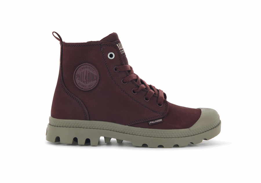 Palladium Pampa Hi Zip Sl Decadent Chocolate