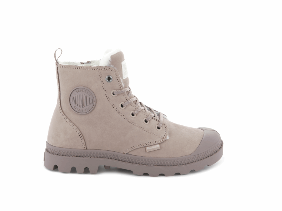 Palladium Pampa Hi Zip Wl Rose Dust Fawn