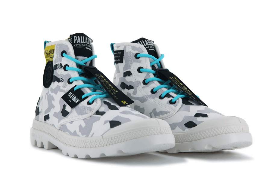 Palladium Pampa Lite Overlab Camo Glacier Gray Camo