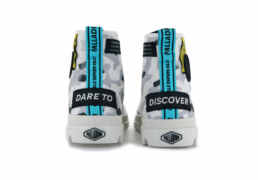 Palladium Pampa Lite Overlab Camo Glacier Gray Camo