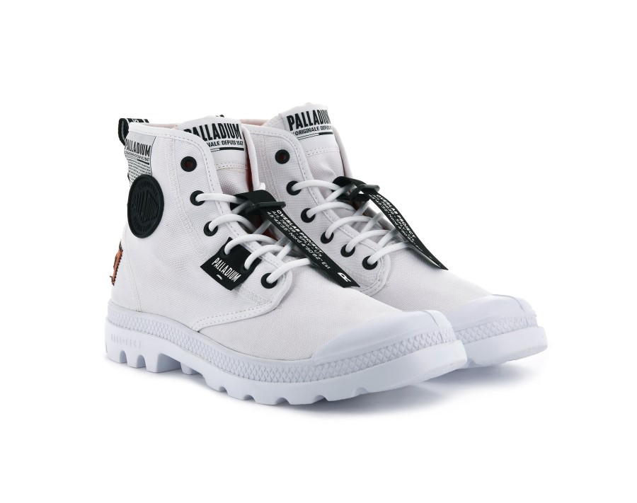 Palladium Pampa Lite Overlab White
