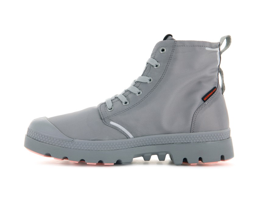 Palladium Pampa Lite Recycle Wp Gray Flannel
