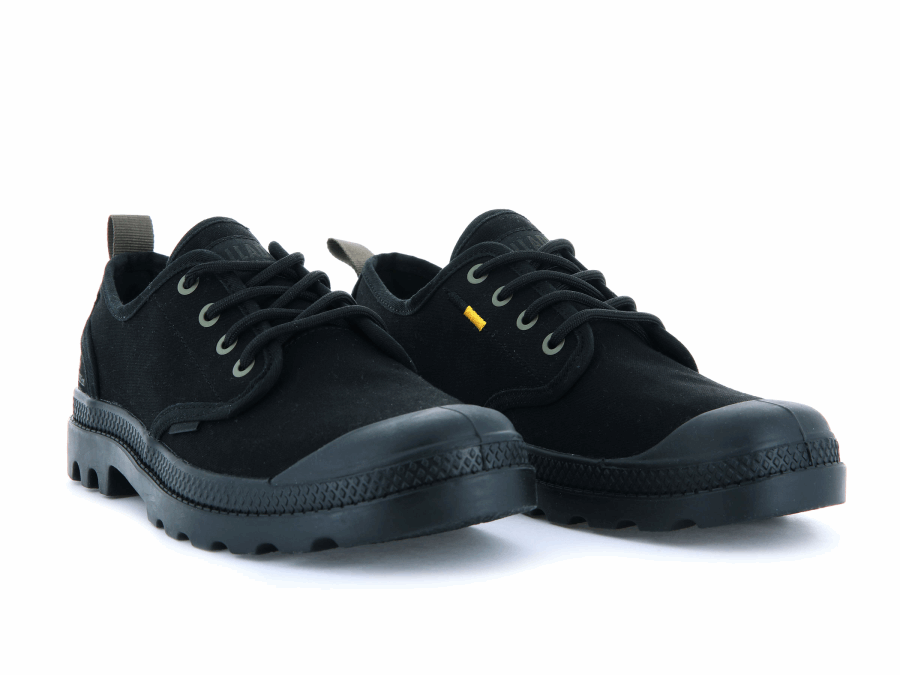 Palladium Pampa Oxford Heritage Supply Black