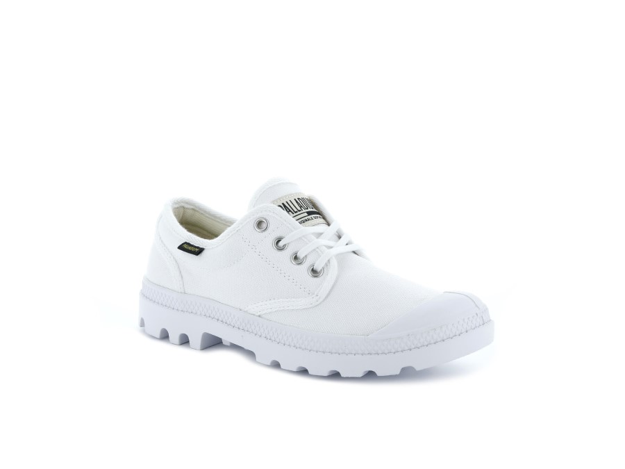 Palladium Pampa Oxford Originale White
