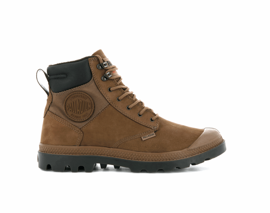 Palladium Pampa Shield Wp Lux Mahogany