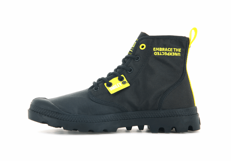 Palladium Pampa Smiley Change Black