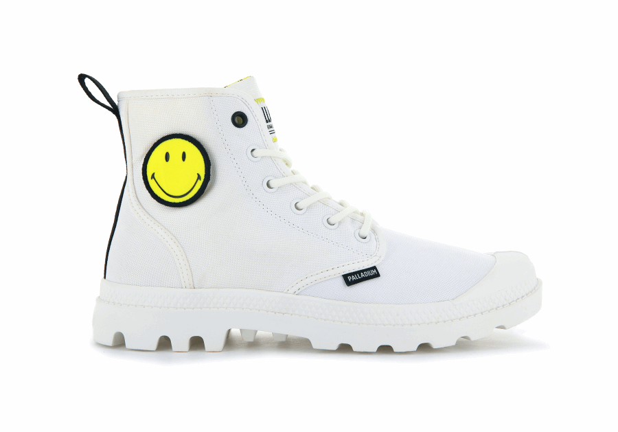 Palladium Pampa Smiley Change Star White