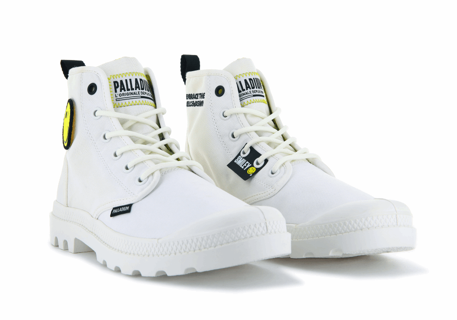 Palladium Pampa Smiley Change Star White