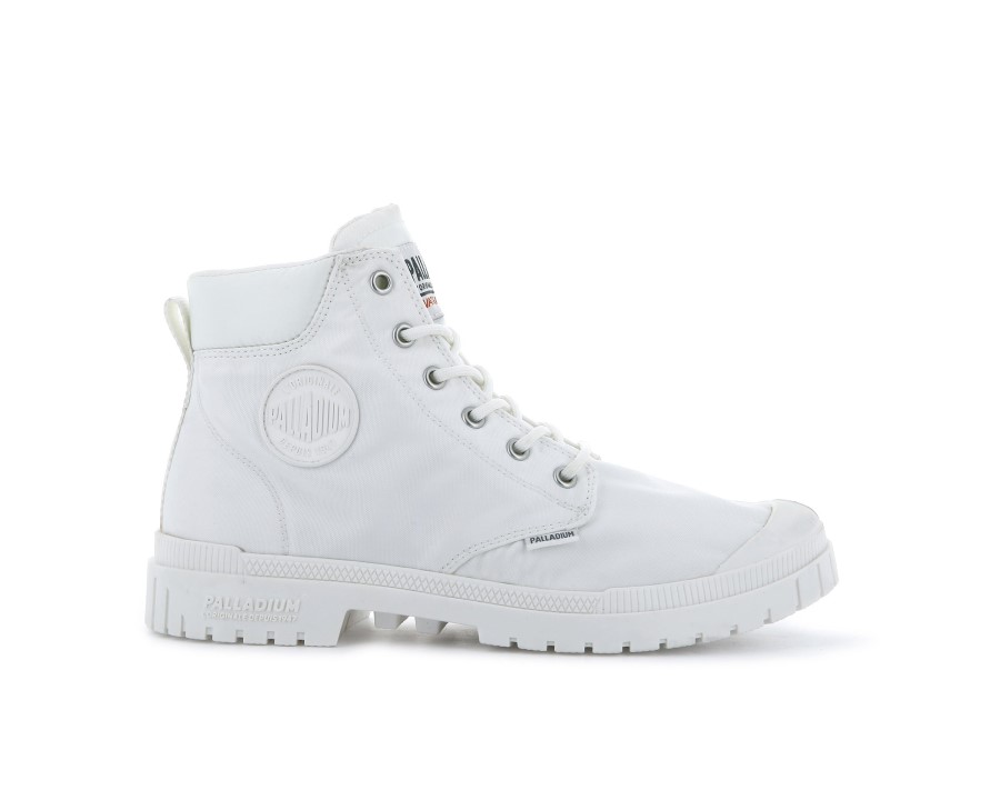 Palladium Pampa Sp20 Cuff Wp Star White