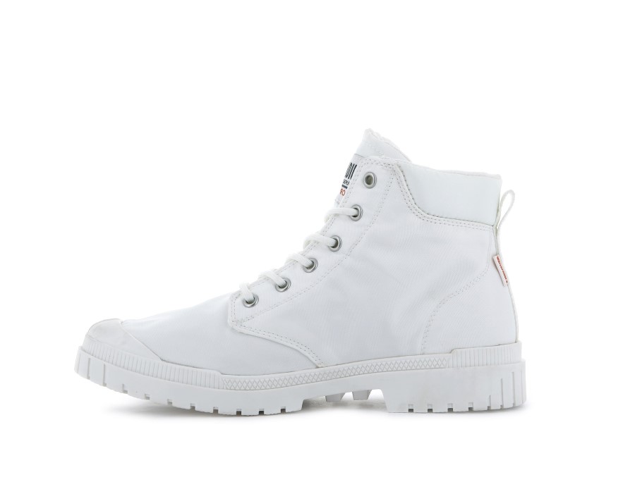 Palladium Pampa Sp20 Cuff Wp Star White