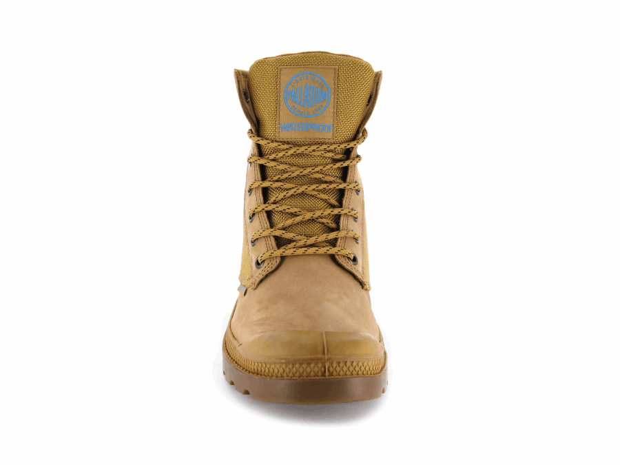 Palladium Pampa Sport Cuff Wpn Amber Gold Mid Gum