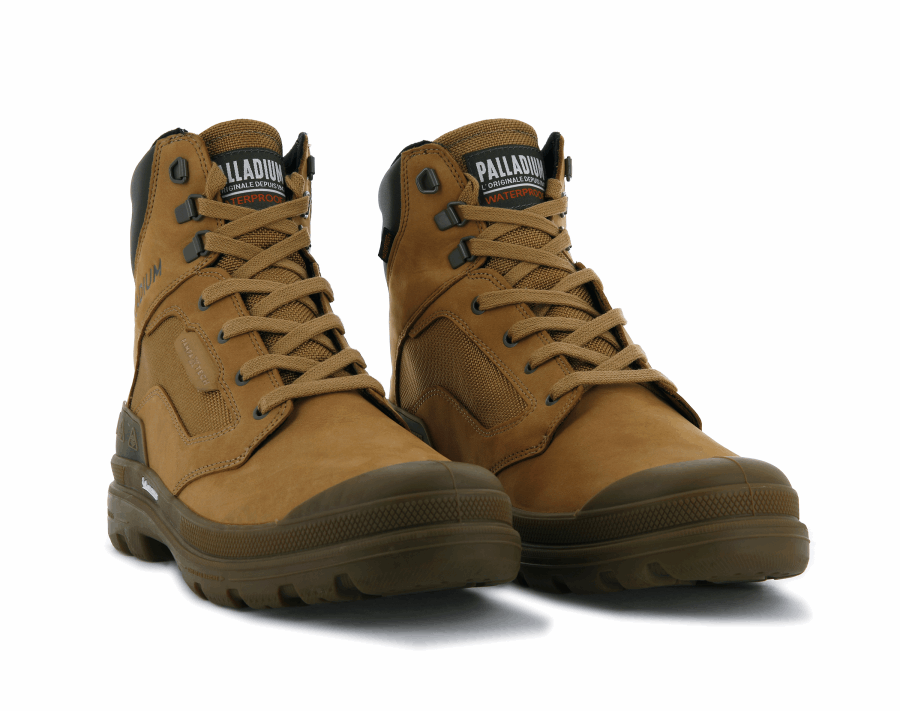 Palladium Pampa X Tech Wpn Amber Gold