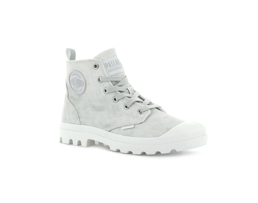 Palladium Pampa Zip Desertwash Star White