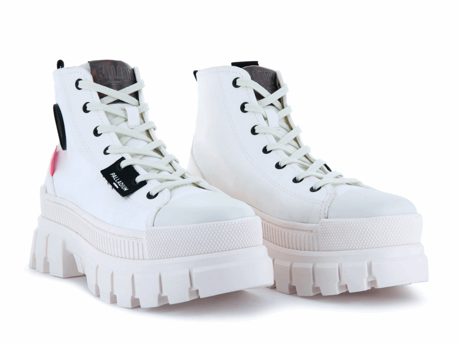 Palladium Revolt Hi Tx Star White Marshmallow