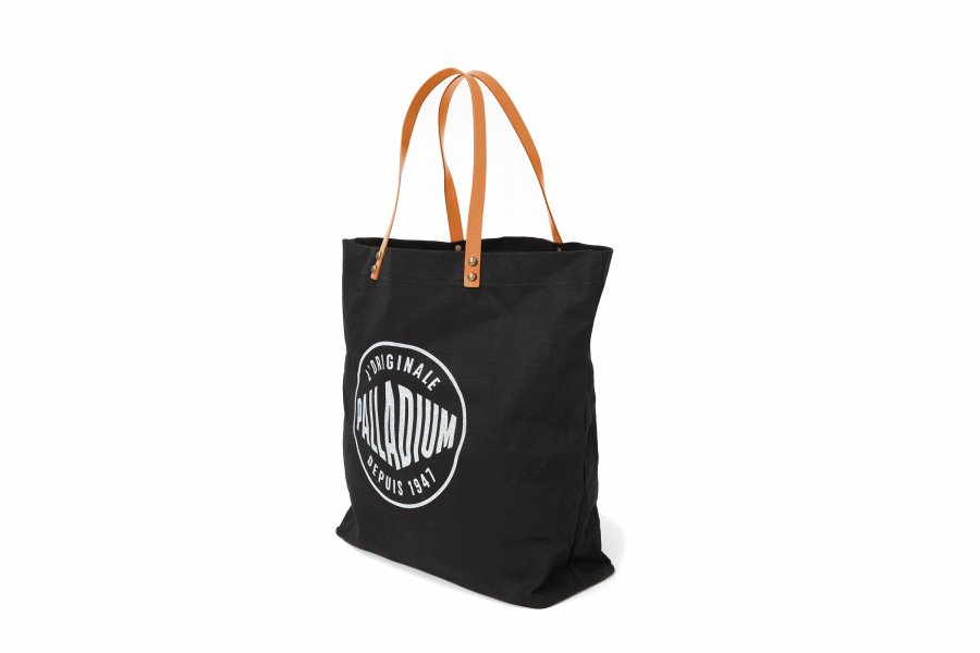 Palladium Round Logo Tote Bag Black