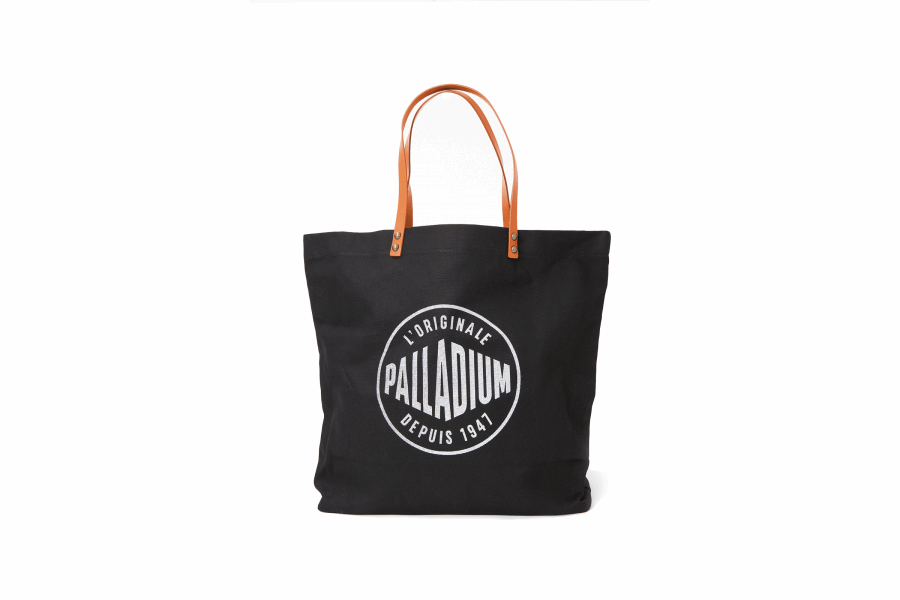 Palladium Round Logo Tote Bag Black
