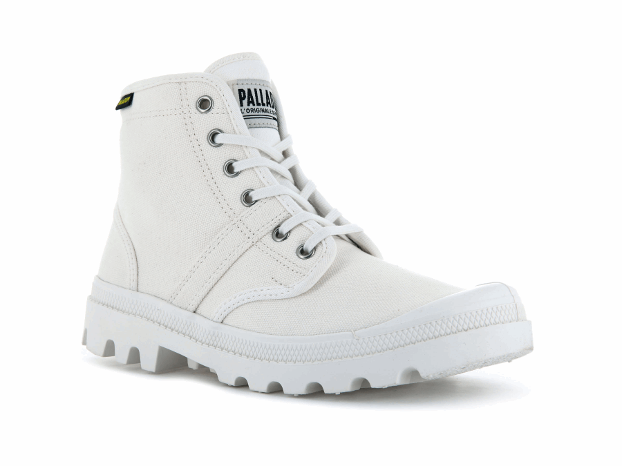 Palladium Womens Pallabrousse Star White